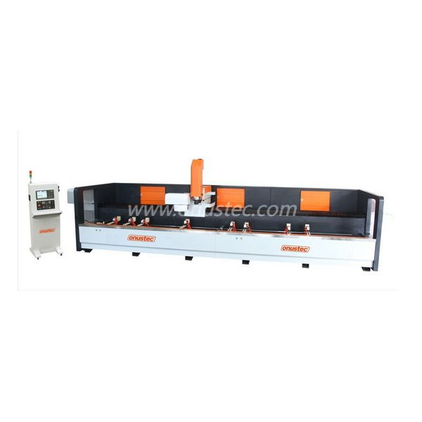 Centro de mecanizado de perfil CNC de aluminio de 3 ejes