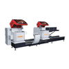 Sierra ingletadora doble CNC de aluminio de alta precisión grande