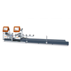 Sierra ingletadora doble CNC grande y resistente