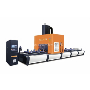 Centro de mecanizado de perfil CNC de aluminio de 5 ejes