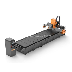 Centro de mecanizado enrutador CNC de panel de aluminio de doble husillo de 4 ejes