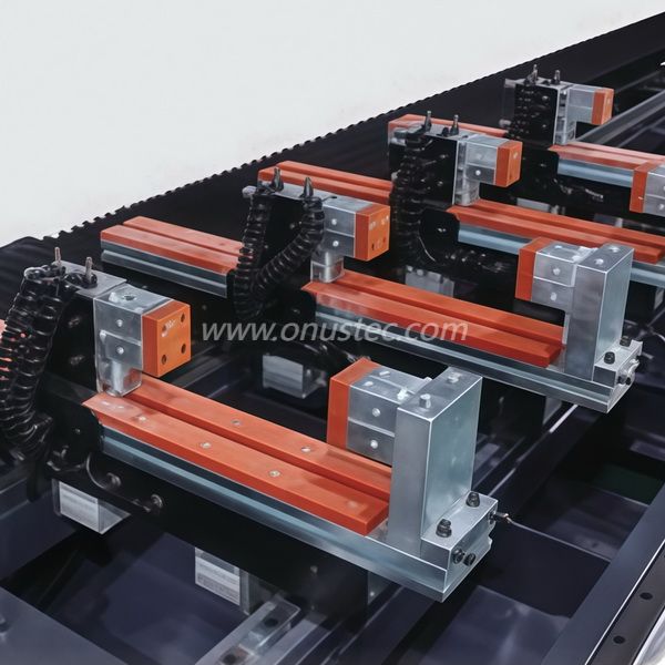 4 ejes Cortina de aluminio Fachada de pared CNC Centro de mecanizado