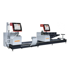 Sierra ingletadora doble CNC grande de alta precisión de 45 grados
