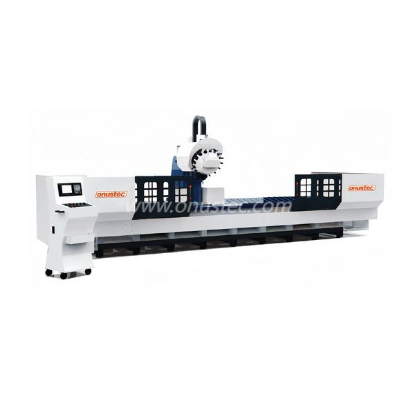 Centro de mecanizado de perfiles CNC de servicio pesado BT30 de 4 ejes