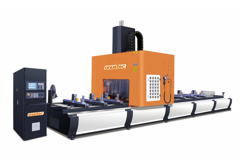 OT-C650 Centro de mecanizado de perfiles CNC de 5 ejes de gama alta Onustec