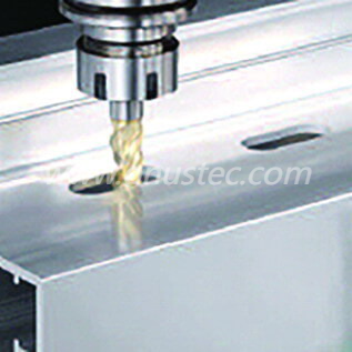 Centro de mecanizado de perfiles CNC de aluminio rápido de 3 ejes